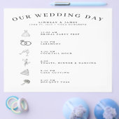 Elegante huwelijksleverancier (algemeen) flyer (Enkel)