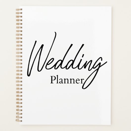 Elegante Huwelijksplanner Planner (Voorkant)
