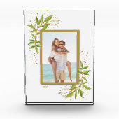 Elegante huwelijksreis-gebruik voor pasgetrouwden fotoblokken (Voorkant)