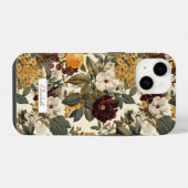 Elegante Hydrangeas Flowers iPhone Hoesje (Achterkant horizontaal)