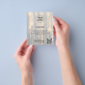 Elegante hypotheek / verzekeringsflyer flyer (Hand)