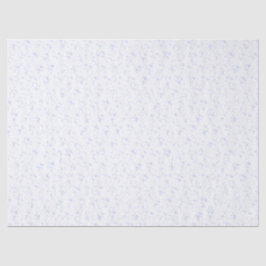 Elegante IcebergBlue filigraan Minimal Ditsy Holid Tissuepapier