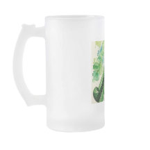 Elegante Ierse Harp Frosted Stein - Keltische muzi