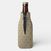 Elegante Ierse klaver Patrick's Day leer Flesjeskoeler (Fles Achterkant)