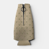 Elegante Ierse klaver Patrick's Day leer Flesjeskoeler (Achterkant)