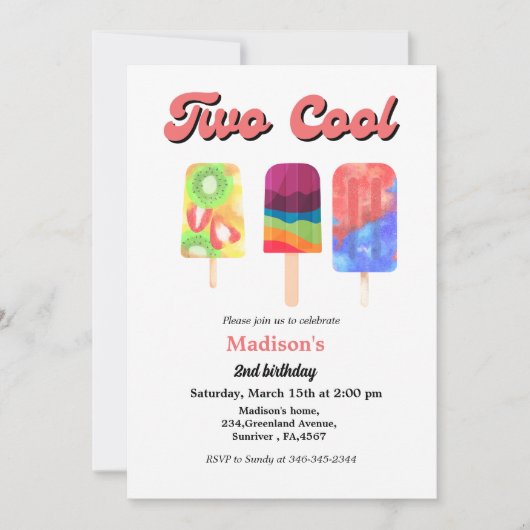 Elegante ijsmuziek poppen twee coole verjaardagsfe kaart (Voorkant)