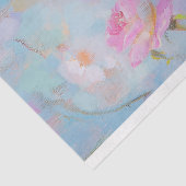 Elegante Illustratie van Kikkerbruid Decoupage Tissuepapier (Detail)