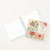 Elegante illustraties plakboek textuur notitieboek (Binnen)