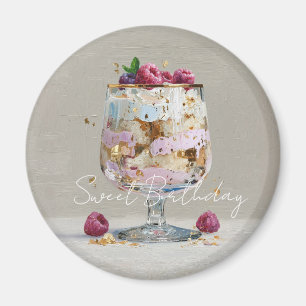 Elegante Impasto Frambozen Dessert   Magneet