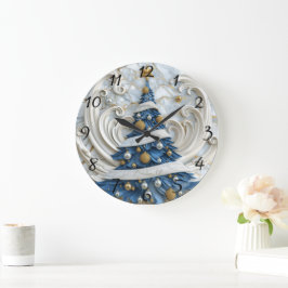 Elegante Indiaanse kerstboomkunst Grote Klok