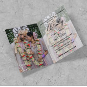 Elegante Indiase foto bruiloft Kaart