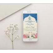 Elegante Indiase Hindoe bruiloft Kaart