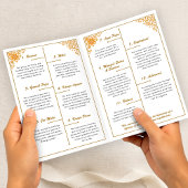 Elegante Indiase huwelijksprogramma Hindoe Ceremon