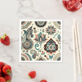 Elegante Indiase papieren servetten (Insitu)