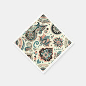 Elegante Indiase papieren servetten (Hoek)