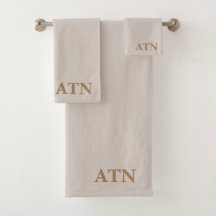 Elegante initialen modern stijlvol design Kleur Br