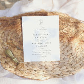 Elegante Initialen Zwart Wit Budget Fotobruiloft