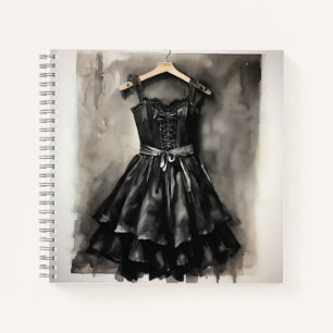 Elegante inspiratie: Little Black Dress LBD Blanco Notitieboek