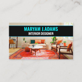 Elegante interieurontwerper (Staging Home Living) Visitekaartje
