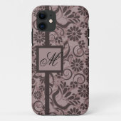 Elegante iPhone 5 Hoesje met Monogram (Achterkant)