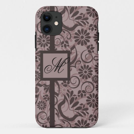 Elegante iPhone 5 Hoesje met Monogram (Achterkant)