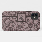 Elegante iPhone 5 Hoesje met Monogram (Achterkant (horizontaal))