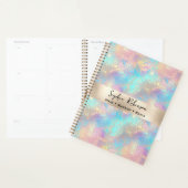 Elegante iriserende en parel Folie Planner (Display)