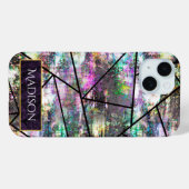 Elegante iriserende meisjesachtige glitter Case-Mate iPhone case (Achterkant (horizontaal))