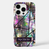 Elegante iriserende meisjesachtige glitter Case-Mate iPhone case (Achterkant)