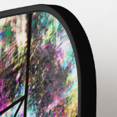 Elegante iriserende meisjesachtige glitter glamour pickleball paddle (Links Detail)