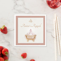 Elegante islamitische Aqiqah-babymeisjesdoek