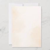 Elegante Islamitische Bloemen Goud Accent Script T Kaart (Achterkant)