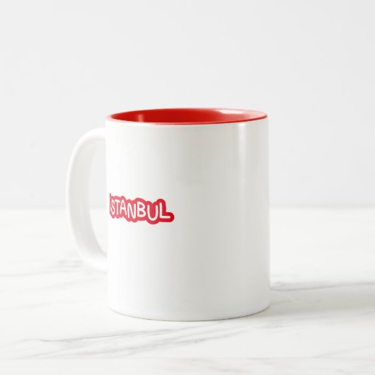Elegante Istanboel Mok (Voorkant links)