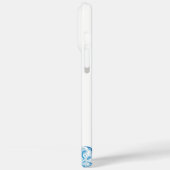 Elegante italiaanse blauwe tegel citroenen Positan Case-Mate iPhone Case (Achterkant / Links)