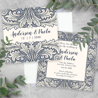 Elegante Italiaanse Stijl 'Save the Date' Herinner