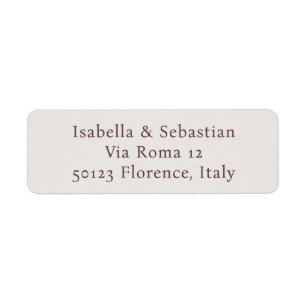 Elegante Italiaanse Villa Watercolor Bruiloft Etiket