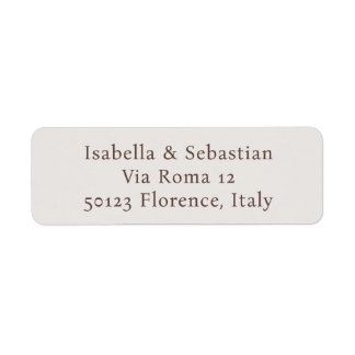 Elegante Italiaanse Villa Watercolor Bruiloft Etiket