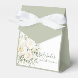 Elegante ivoren bruiloftsbruiloftcadeau  bedankdoosjes
