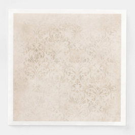 Elegante ivoren damast voor alle gelegenheden servet