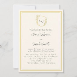 Elegante ivoren en namaak gouden kam met bloemenac kaart