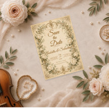 Elegante Ivoren Rozen Bruiloft