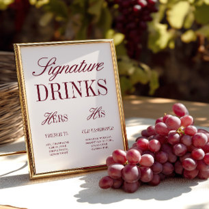 Elegante Ivoren Signature Dranken Huwelijksbar Bor