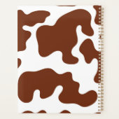 Elegante Ivy League Geometrische Aangepaste Onderw Planner (Achterkant)