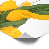 Elegante Ivy Trouwtafel Plan en Uitnodigingen Poster (Hoek)