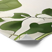 Elegante Ivy Trouwtafel Plan en Uitnodigingen Poster (Hoek)