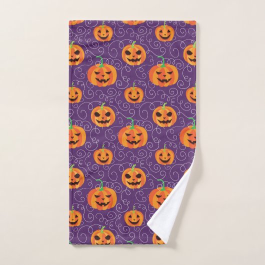Elegante Jack O' Lanterns Bad Handdoek (Handdoek)