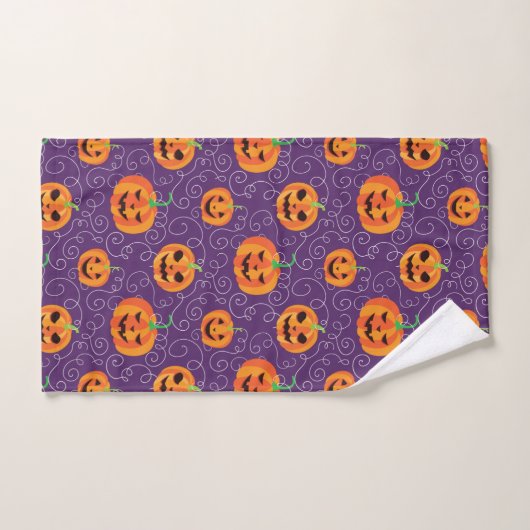 Elegante Jack O' Lanterns Bad Handdoek (Handdoek)