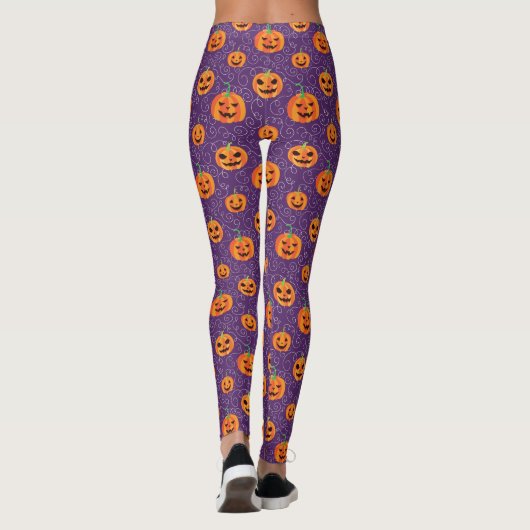 Elegante Jack O' Lanterns Leggings (Achterkant)