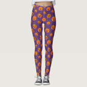 Elegante Jack O' Lanterns Leggings (Voorkant)