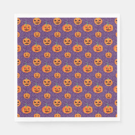 Elegante Jack O' Lanterns Servet